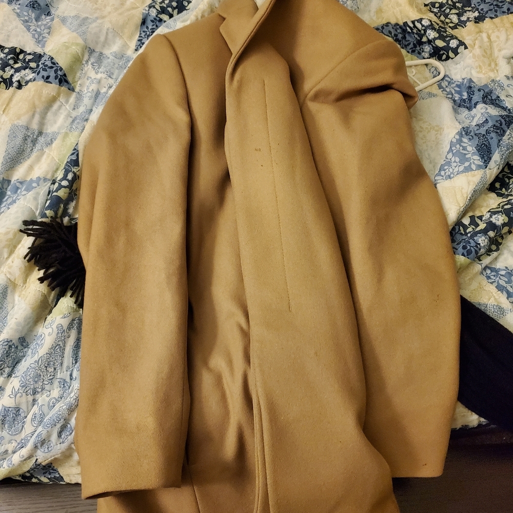 A COS camel coat